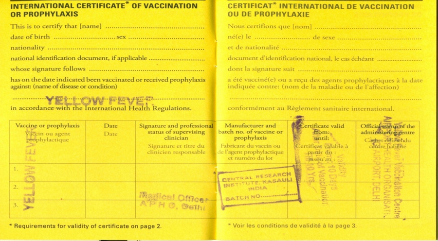 vaccinations for uganda yellow fever vaccination certificate rwanda