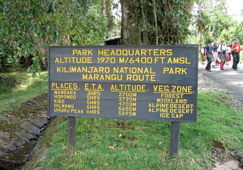 Marangu route is one other highly preferred Mt. Kilimanjaro climbing rout