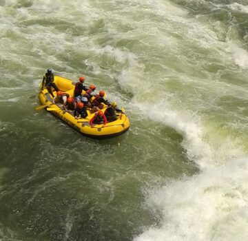Uganda mountaineering whitewater rafting tour